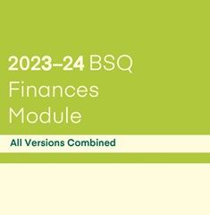 2023-24 BSQ Finances Module Overview Report